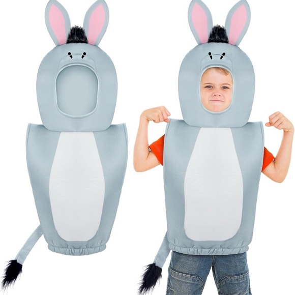 jenpen Other - Kids Donkey Costume - Gray and White
